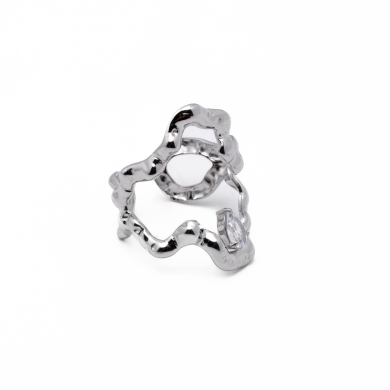 ANILLO ZO14150R PLATEADO Acero Inoxidable A37