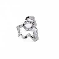 ANILLO ZO14150R PLATEADO Acero Inoxidable A37