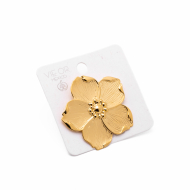 ANILLO ZO13088R DORADO Acero Inoxidable A54