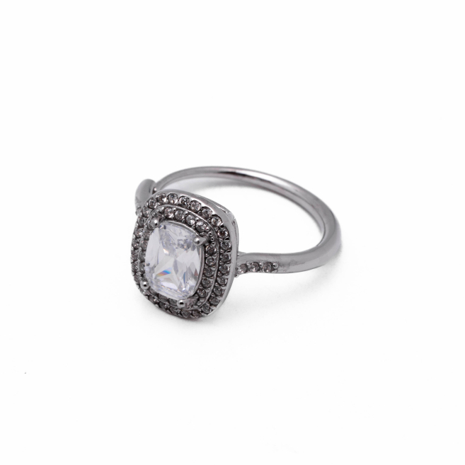 ANILLO ZO10648R PLATEADO Acero Inoxidable A11