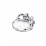 ANILLO ZO15507R PLATEADO Acero Inoxidable A32