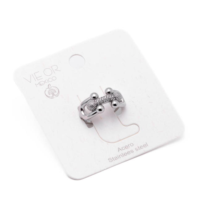 ANILLO ZO15507R PLATEADO Acero Inoxidable A32