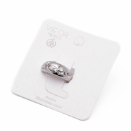 ANILLO ZO13992R BLANCO PLATEADO A42
