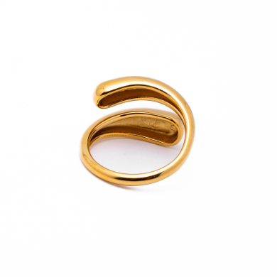 ANILLO ZO15884R DORADO Acero Inoxidable 2A34