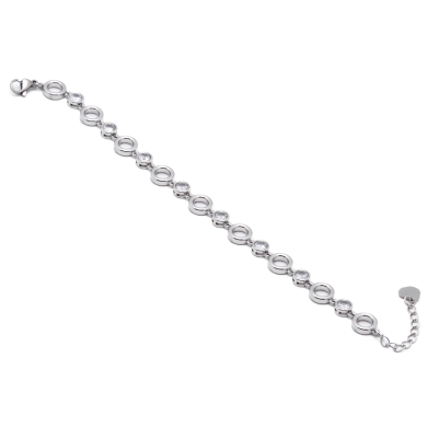 PULSERA ZO12790B Plateado Acero Inoxidable -2B22 2B22