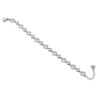 PULSERA ZO12790B Plateado Acero Inoxidable -2B22 2B22