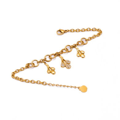 PULSERA ZO15756B DORADO Acero Inoxidable 2B41