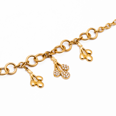 PULSERA ZO15756B DORADO Acero Inoxidable 2B41