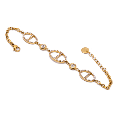 PULSERA ZO15167B DORADO Acero Inoxidable 2B44