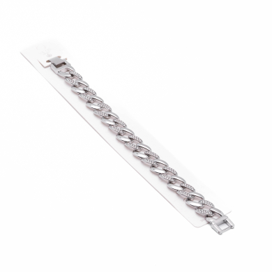 PULSERA ZO15135B PLATEADO Acero Inoxidable 2B37