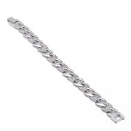 PULSERA ZO15135B PLATEADO Acero Inoxidable 2B37