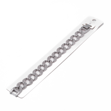 PULSERA ZO15136B PLATEADO Acero Inoxidable 2B37
