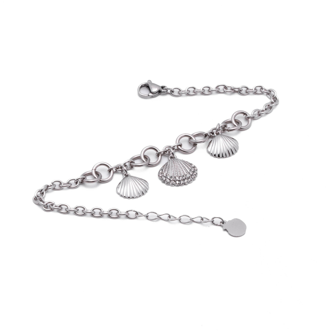 PULSERA ZO15742B PLATEADO Acero Inoxidable 2C34