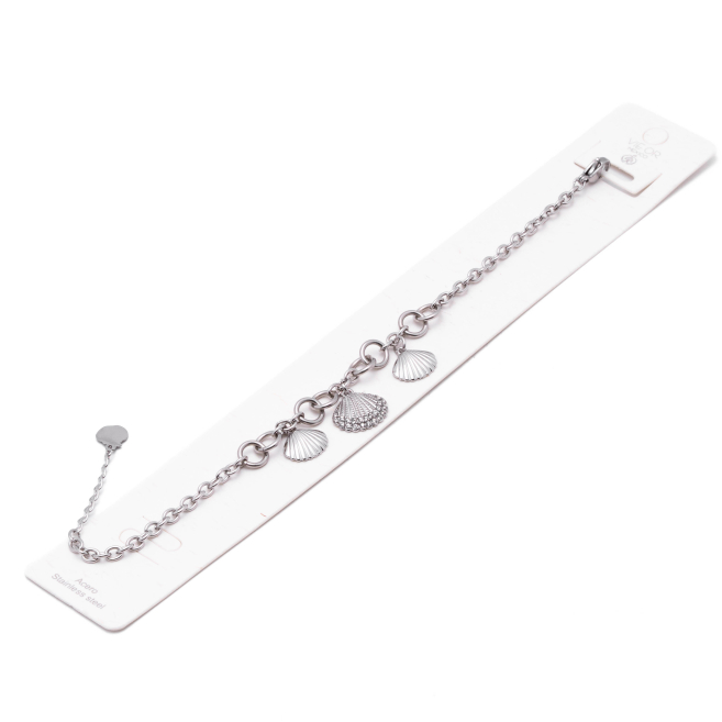 PULSERA ZO15742B PLATEADO Acero Inoxidable 2C34