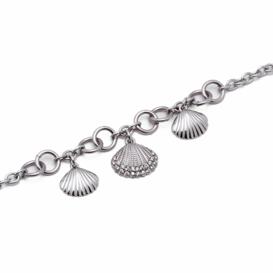 PULSERA ZO15742B PLATEADO Acero Inoxidable 2C34