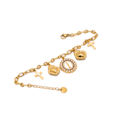PULSERA ZO15553B DORADO Acero Inoxidable 2C42