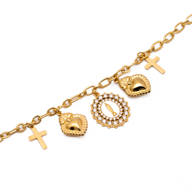 PULSERA ZO15553B DORADO Acero Inoxidable 2C42