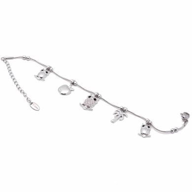 PULSERA ZO15758B PLATEADO Acero Inoxidable 2B44
