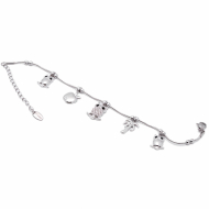 PULSERA ZO15758B PLATEADO Acero Inoxidable 2B44
