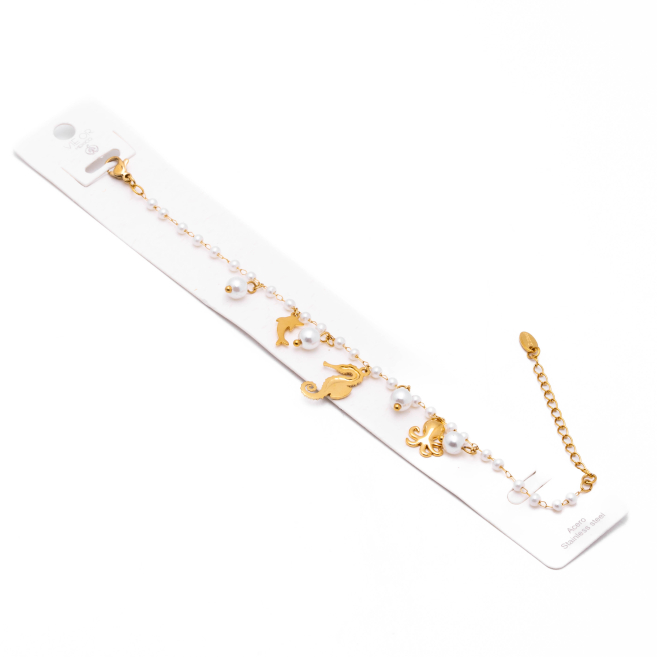 PULSERA ZO15734B DORADO Acero Inoxidable 2B42
