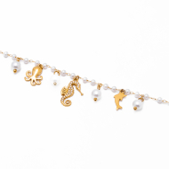 PULSERA ZO15734B DORADO Acero Inoxidable 2B42