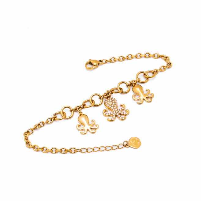 PULSERA ZO15740B DORADO Acero Inoxidable 2B43