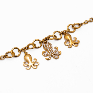PULSERA ZO15740B DORADO Acero Inoxidable 2B43