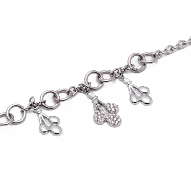 PULSERA ZO15756B PLATEADO Acero Inoxidable 2B41