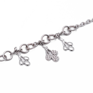 PULSERA ZO15756B PLATEADO Acero Inoxidable 2B41