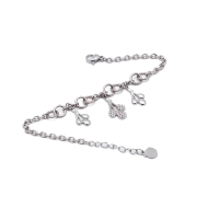 PULSERA ZO15756B PLATEADO Acero Inoxidable 2B41