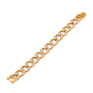 PULSERA ZO15136B DORADO Acero Inoxidable 2B37