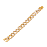 PULSERA ZO15136B DORADO Acero Inoxidable 2B37