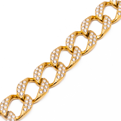 PULSERA ZO15136B DORADO Acero Inoxidable 2B37