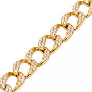 PULSERA ZO15136B DORADO Acero Inoxidable 2B37