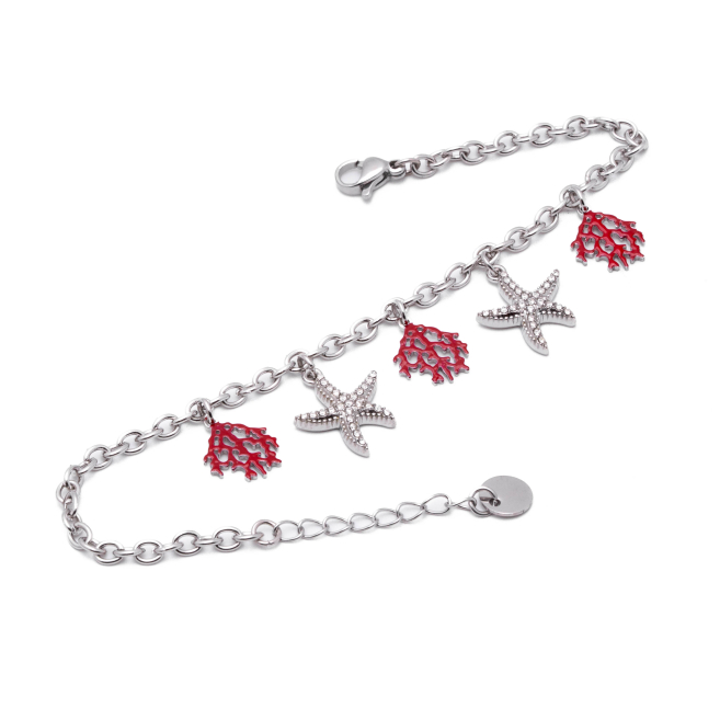 PULSERA ZO15470B PLATEADO Acero Inoxidable 2C34