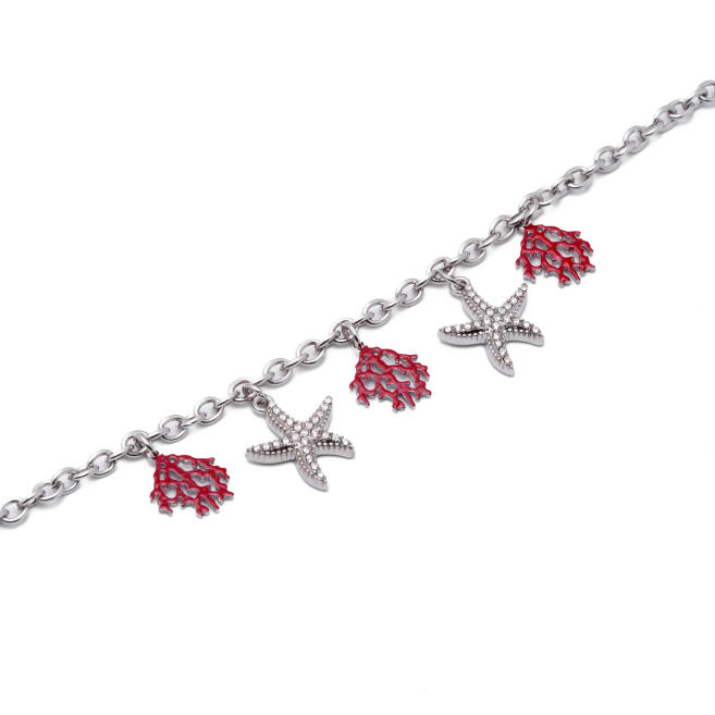 PULSERA ZO15470B PLATEADO Acero Inoxidable 2C34