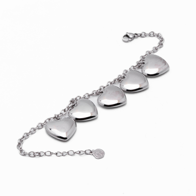 PULSERA ZO12288B PLATEADO Acero Inoxidable 2B58