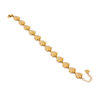 PULSERA ZO15003B DORADO Acero Inoxidable