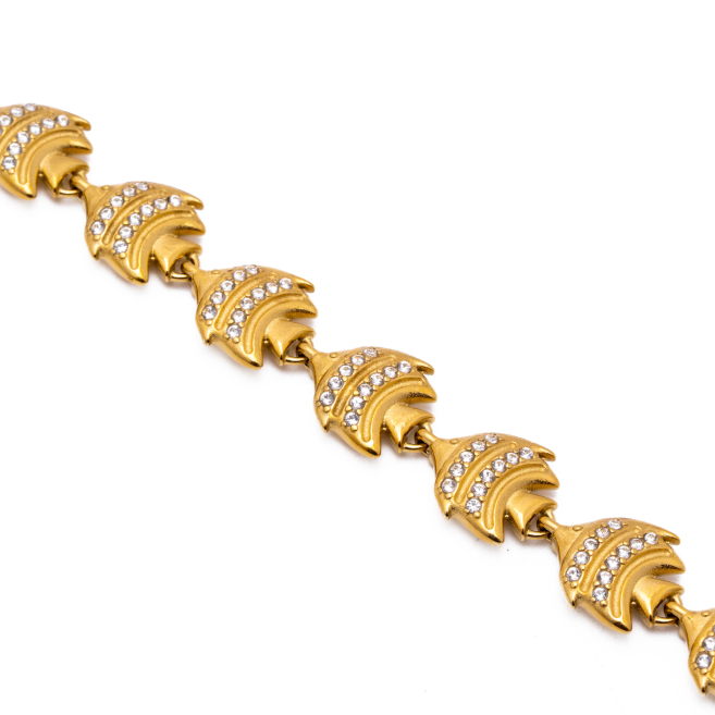 PULSERA ZO15003B DORADO Acero Inoxidable
