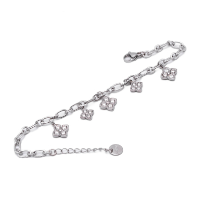 PULSERA ZO15557B PLATEADO Acero Inoxidable 2C37