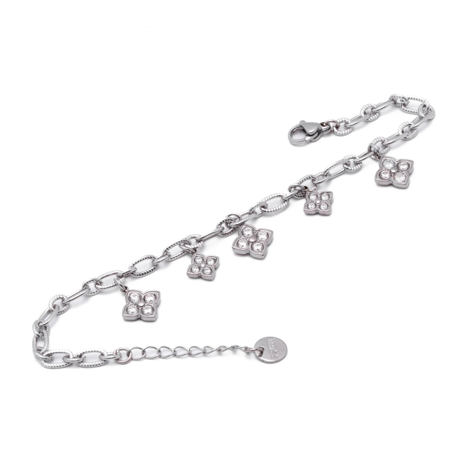 PULSERA ZO15557B PLATEADO Acero Inoxidable 2C37