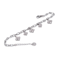 PULSERA ZO15557B PLATEADO Acero Inoxidable 2C37