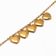 PULSERA ZO12288B DORADO Acero Inoxidable 2B58
