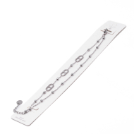 PULSERA ZO15178B PLATEADO Acero Inoxidable 2B34