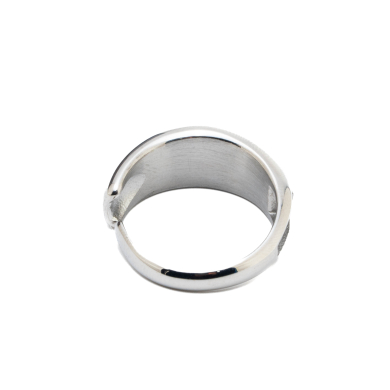 ANILLO ZO13992R VERDE PLATEADO A42