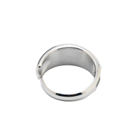 ANILLO ZO13992R VERDE PLATEADO A42
