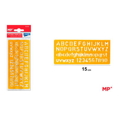 PLANTILLA DE LETRAS PEQUEÑA G43 - G43