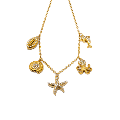 PULSERA ZO15452B DORADO Acero Inoxidable 2B18