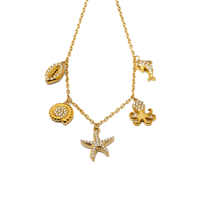 PULSERA ZO15452B DORADO Acero Inoxidable 2B18
