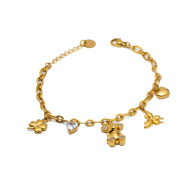 PULSERA ZO15559B DORADO Acero Inoxidable 2B43